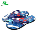 2018 Verão praia flip flop, homens personalizados flip flop, varejo e personalização flip flop